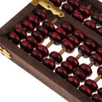 Vintage Chinese Abacus - 9 Rows - Includes Instruction Booklet