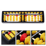 Japanese Abacus (Soroban) Yellow / Red