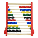 Schulholzakabus mit Ständer – Rot