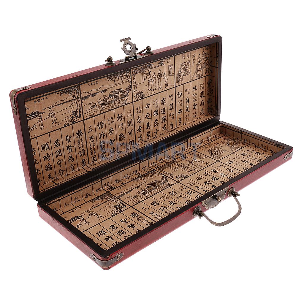 Vintage chinesischer Abakus Set