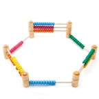 Modularer Holz-Abakus