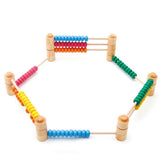 Modularer Holz-Abakus