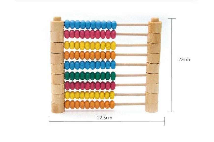 Modularer Holz-Abakus