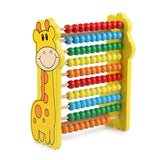 Wooden giraffe abacus