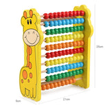 Wooden giraffe abacus size