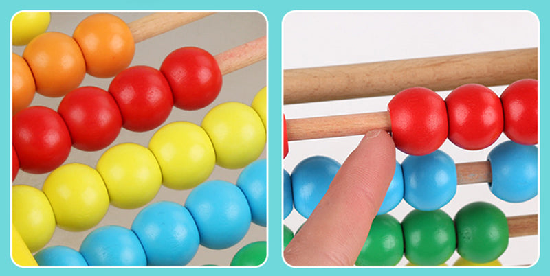 Wooden Giraffe Abacus - 10 Rows