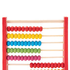 Kleiner Holzabakus – 10 Reihen (rot)