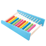 Wooden Abacus (Small Size) - 10 Rods (Blue)