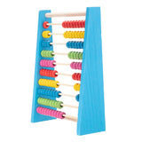 Wooden Abacus (Small Size) - 10 Rods (Blue)