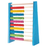 Wooden Abacus (Small Size) - 10 Rods (Blue)