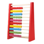 Kleiner Holzabakus – 10 Reihen (rot)