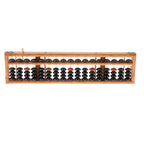 Soroban 17 file telaio in legno XL con sistema di azzeramento.