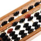 Soroban 17 file telaio in legno XL con sistema di azzeramento.