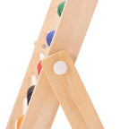 Ábaco de madera con soporte