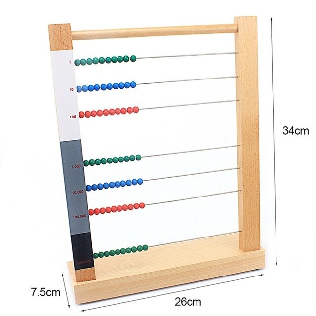 Children's Abacus - 7 Rows Size